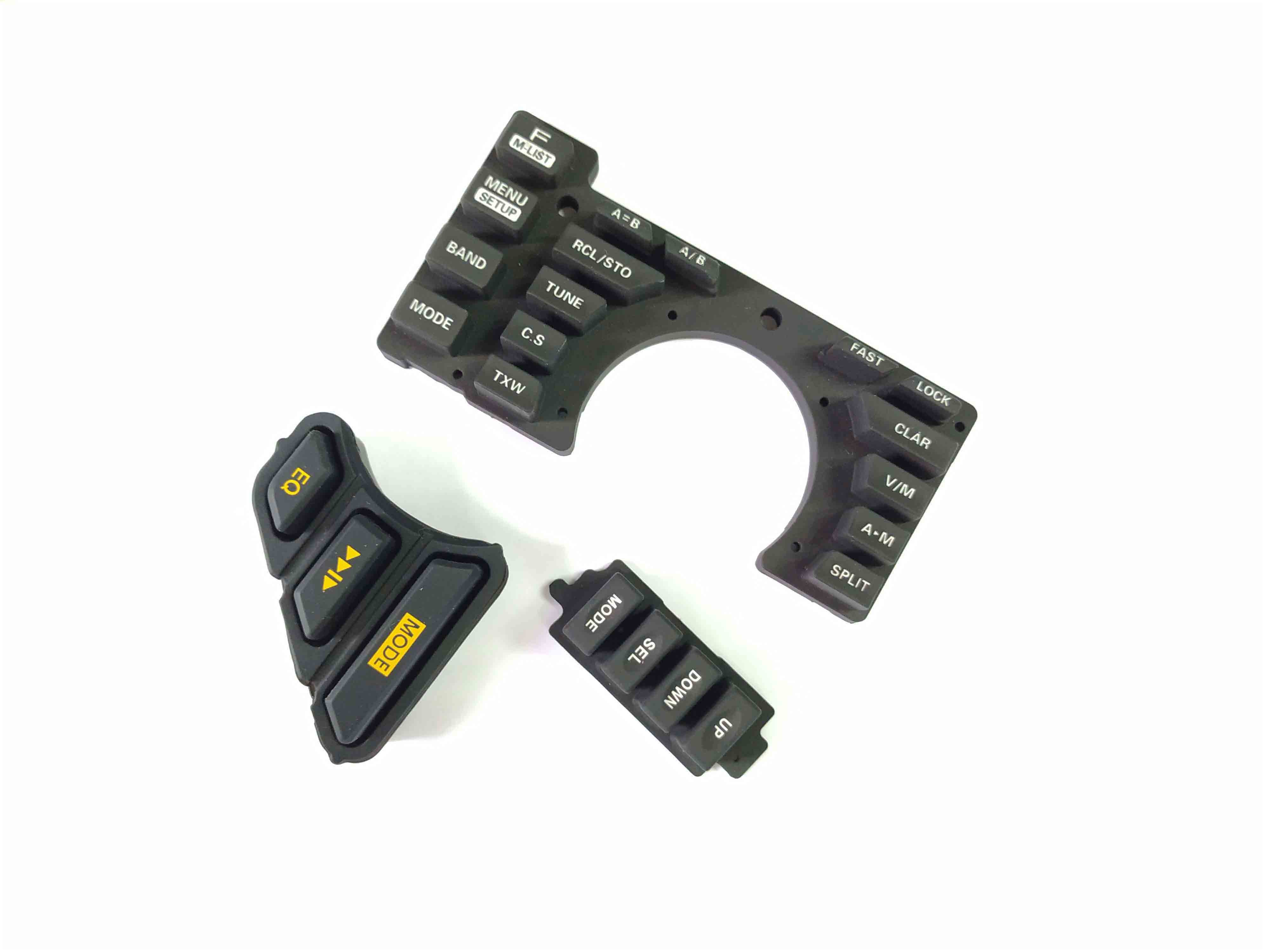 汽車外露硅膠按鍵